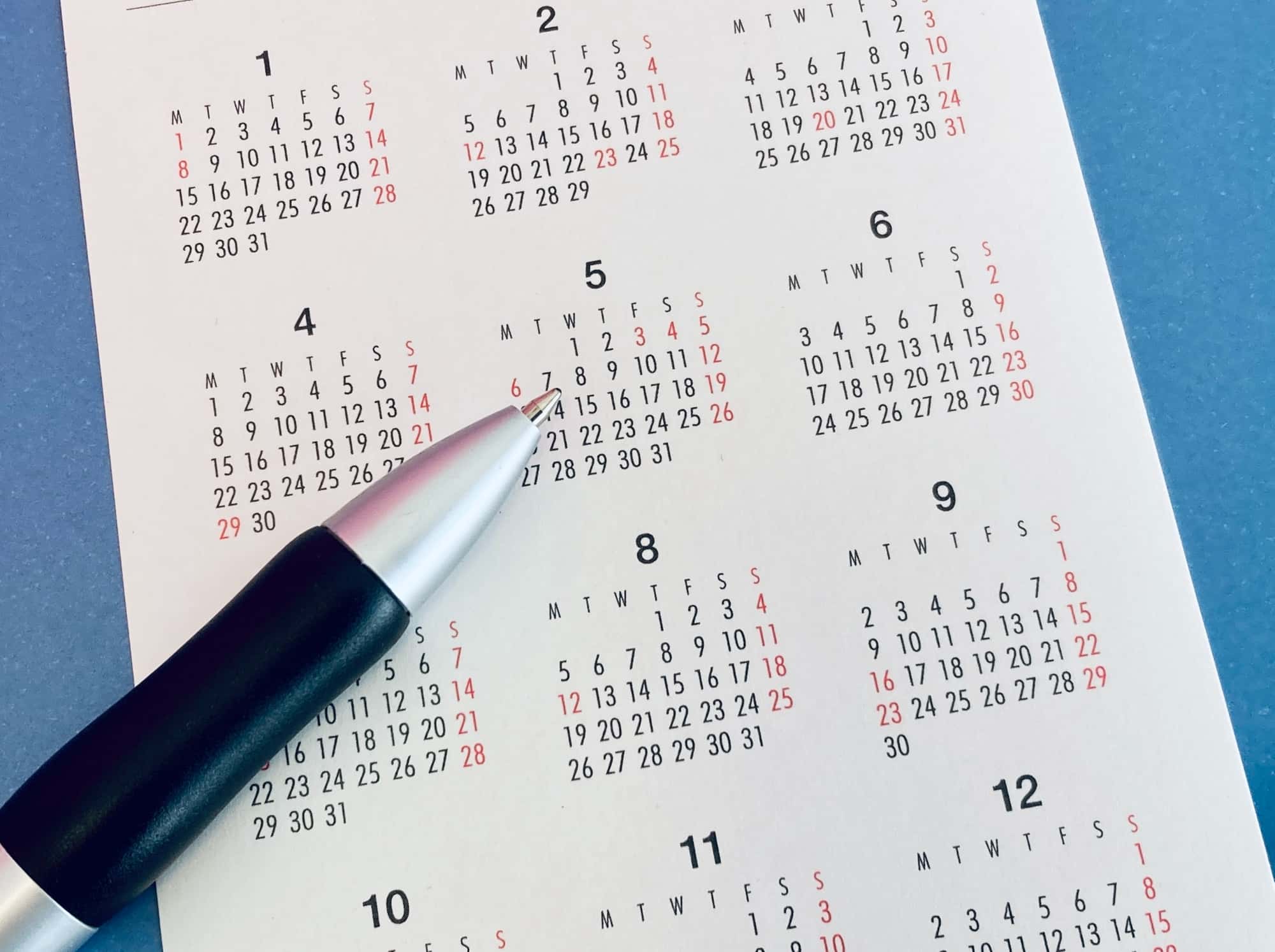 マウスピース矯正ですきっ歯を治す場合の期間のイメージ
